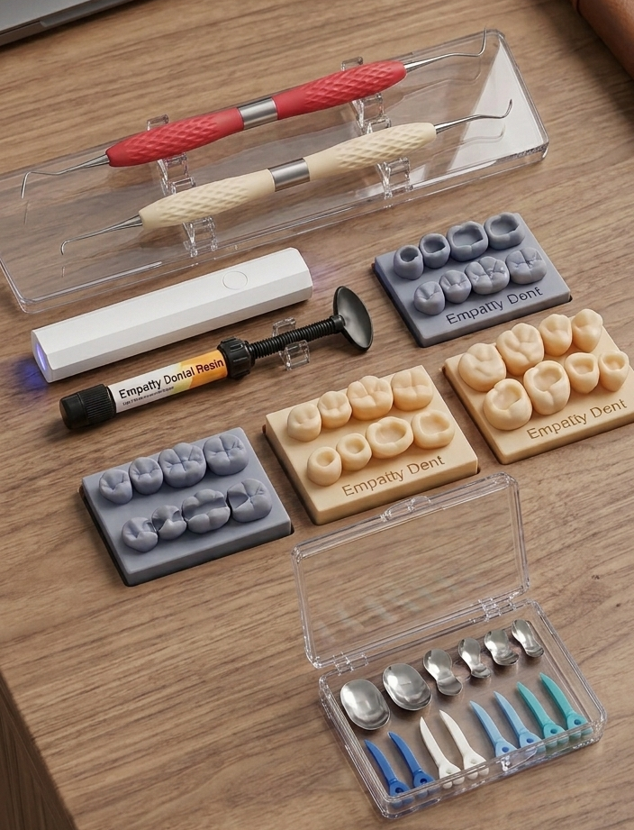 Kit complet pentru restaurări dentare Empatty Dent